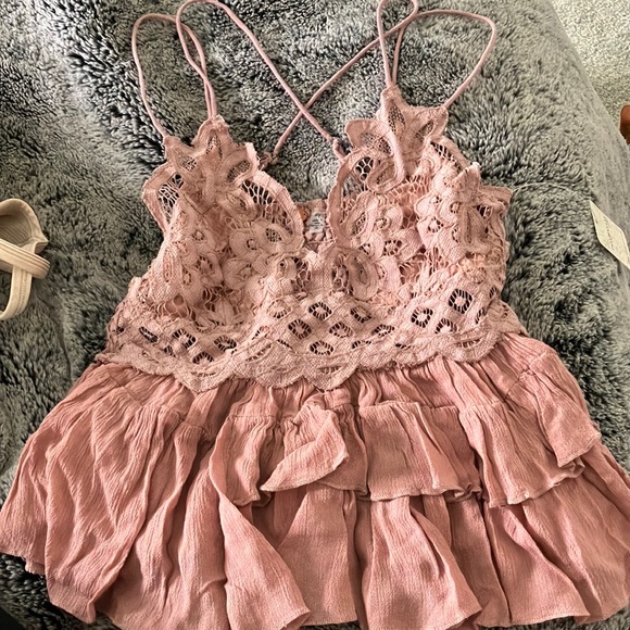 Free People Adella Top Mauve NWT - Picture 3 of 8